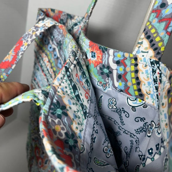 VERA BRADLEY Citrus Paisley Tote Bag - Picture 5 of 12